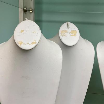 537 Set of 6 Large Necklace Displays AS-IS