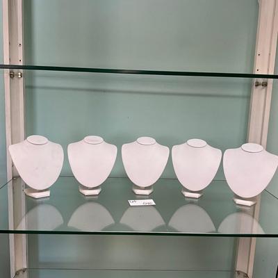 540 Set of 5 Small Necklace Displays
