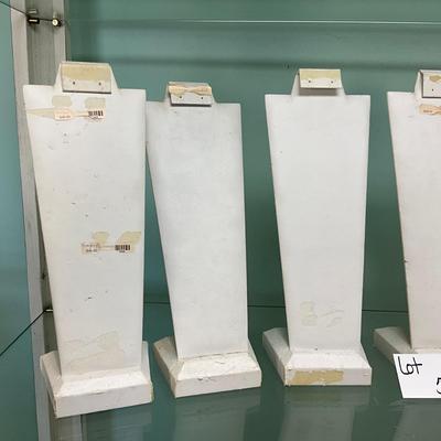 543 Set of 6 Tall Flat Board Neck and Earring Display