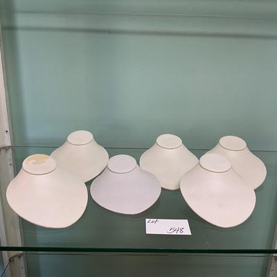 548 Set of 6 Flat Necklace Displays