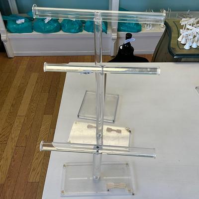 561 Various Acrylic T-Bar Display Stands