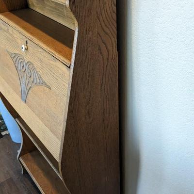 Antique Drop Front Secretary