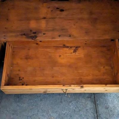 Knotty Pine Armoire