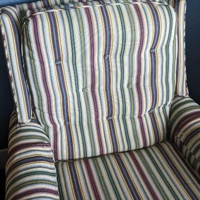 Deep Striped Sitting Chair