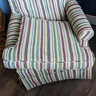 Deep Striped Sitting Chair