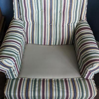 Deep Striped Sitting Chair