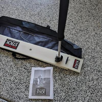 The Plane Stick Golf Alignment Rod