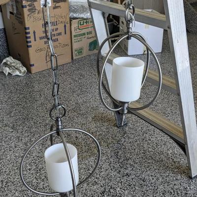 Brushed Nickel Hanging Light Fixtures