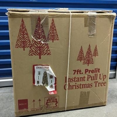Large Pre-Lit Christmas Trees