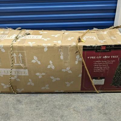 Large Pre-Lit Christmas Trees