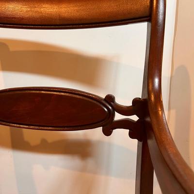 Antique Armchair & Footstool Lot
