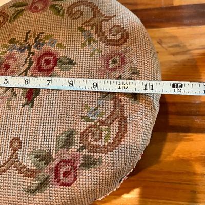 Antique Armchair & Footstool Lot