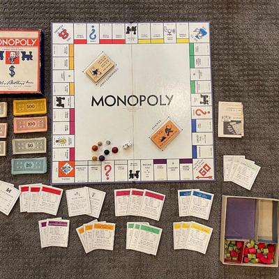 Monopoly board game 1937-39