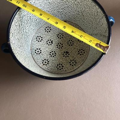 Old Colander enamel Eastern Europe