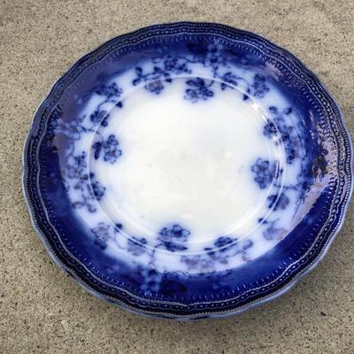 Blue plate