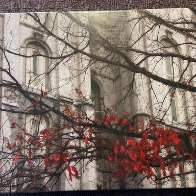 SALT LAKE TEMPLE - AMARANTHINE BY ROBERT A BOYD