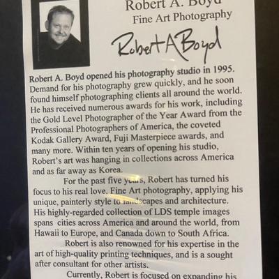 SALT LAKE TEMPLE - AMARANTHINE BY ROBERT A BOYD