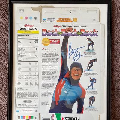 1994 Wheaties box of Bonnie Blair Gold Medalist