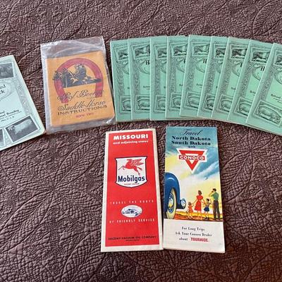 Various horse breeding booklets.