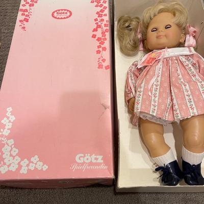Gotz doll 18"