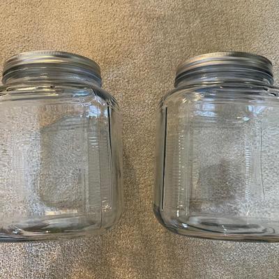 Glass pans and containers