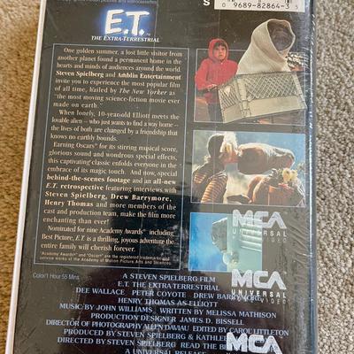 E.T. VHS sealed