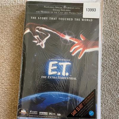 E.T. VHS sealed