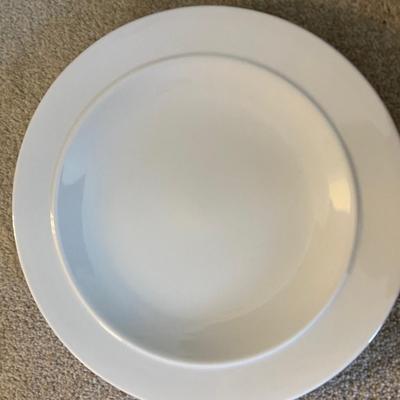 White plates and Bowls