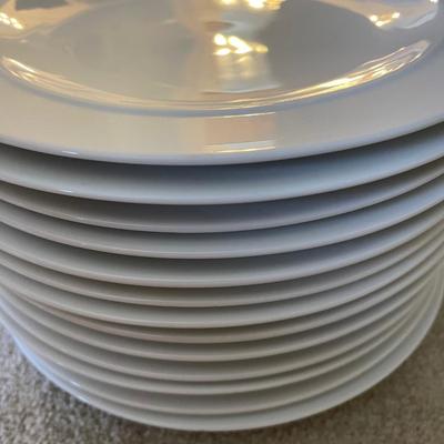 White plates and Bowls