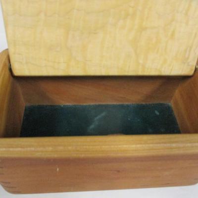 Keith Moore Handcrafted Mixed Wood Box