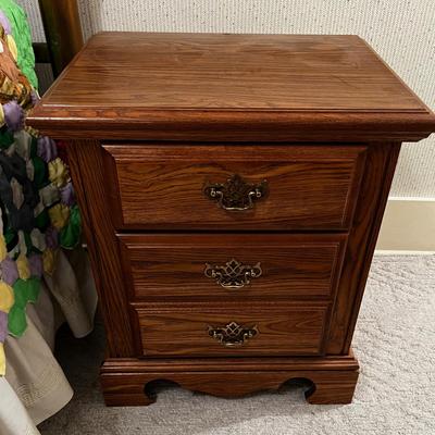 B Oak Night Stand