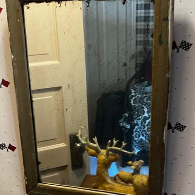 U Antique Wall Mirror