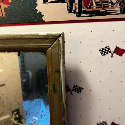 U Antique Wall Mirror