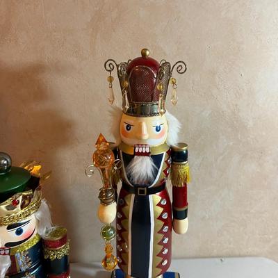 UP -- 3 Large Nut Crackers 