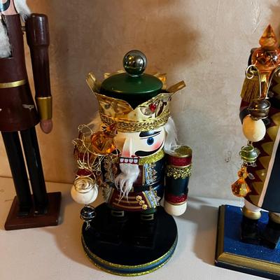 UP -- 3 Large Nut Crackers 