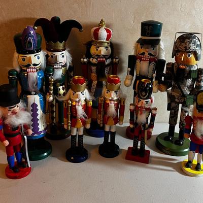 UP -- Joker, Soldier, and Many More Nut Crackers 