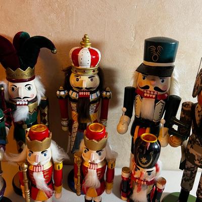UP -- Joker, Soldier, and Many More Nut Crackers 
