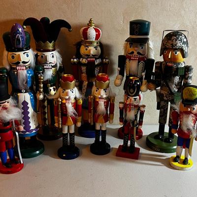 UP -- Joker, Soldier, and Many More Nut Crackers 