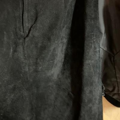 UP -- WOMAN'S Black Leather Jacket and Skirt by CLIMAX Karen Okada 