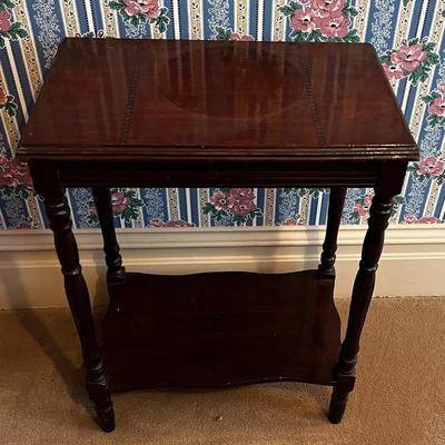 UP -- Mahogany Side Table 