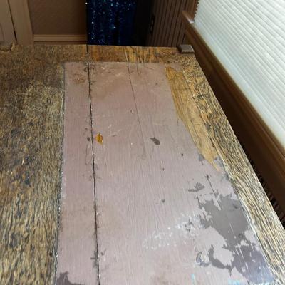 UP -- Antique Arts & Crafts Library Table 