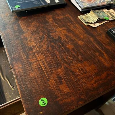 UP -- Quarter Saw OAK Desk ANTIQUE 