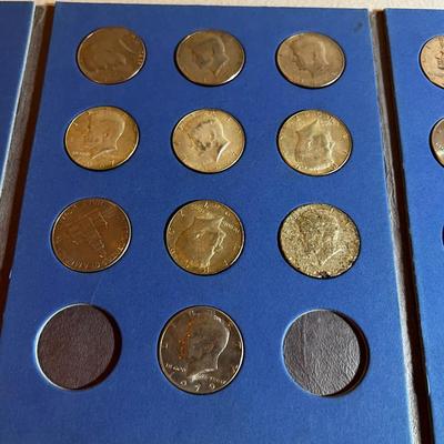 UP -- Kennedy Half Dollar Collection BOOK 