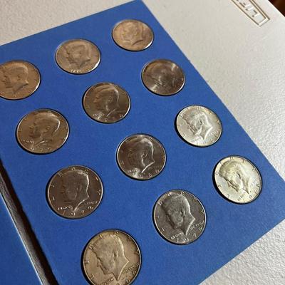 UP -- Kennedy Half Dollar Collection BOOK 