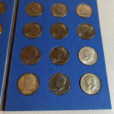 UP -- Kennedy Half Dollar Collection BOOK 