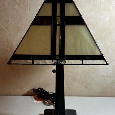 UP -- Arts & Crafts Style Table Lamp 