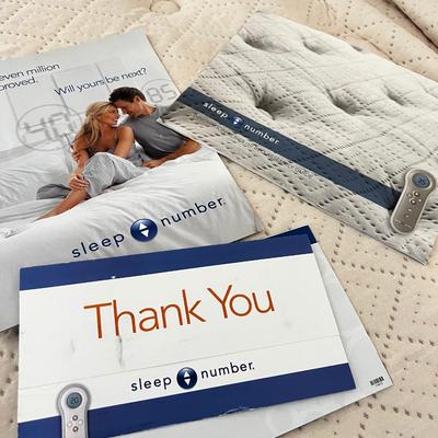 UP -- SPLIT PILLOW TOP SLEEP NUMBER BED FLEX PLUS 4 Remotes MATTRESS AND BOX with Motors