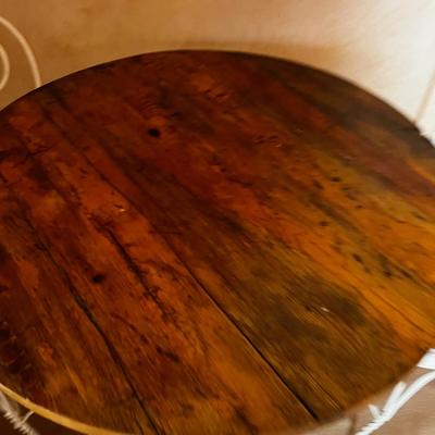 UP --Antique Ice Cream Parlor Table and Chairs 