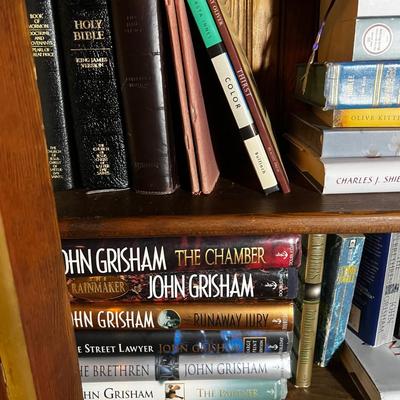 Book Shelf #1 Novels, 3 full shelves