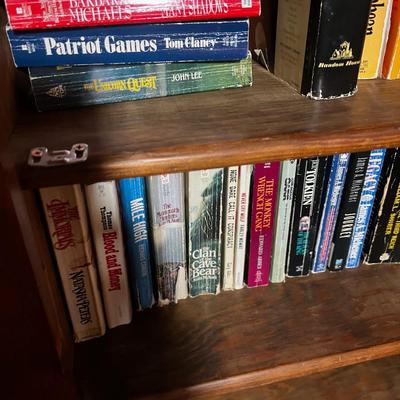Book Shelf #1 Novels, 3 full shelves